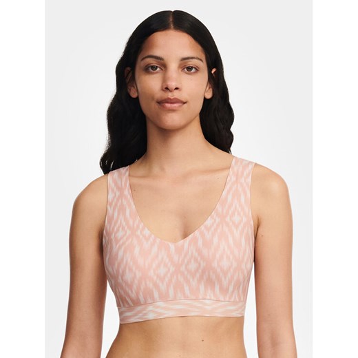 Chantelle Biustonosz top Soft Stretch C11D10 Różowy ze sklepu MODIVO w kategorii Biustonosze - zdjęcie 182696258