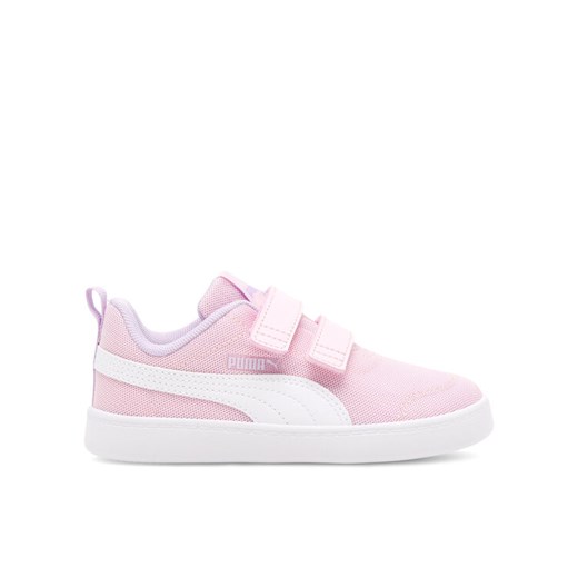 Puma Sneakersy Courtflex V2 Mesh V 371759 08 Różowy ze sklepu MODIVO w kategorii Trampki dziecięce - zdjęcie 182696277