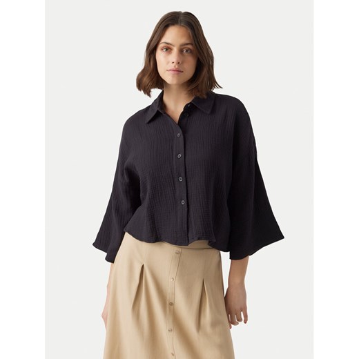 Vero Moda Koszula Natali 10279685 Czarny Standard Fit ze sklepu MODIVO w kategorii Koszule damskie - zdjęcie 182696329