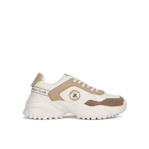 Beverly Hills Polo Club Sneakersy WFA3160-1 Beżowy ze sklepu MODIVO w kategorii Buty sportowe damskie - zdjęcie 182696446
