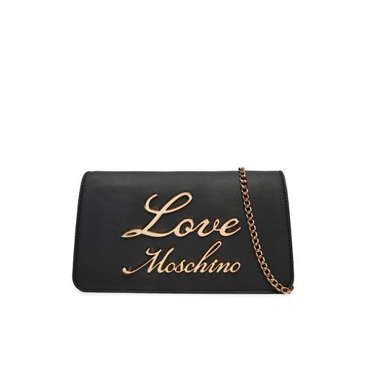 LOVE MOSCHINO Torebka JC4318PP0LKK0000 Czarny ze sklepu MODIVO w kategorii Kopertówki - zdjęcie 182696459