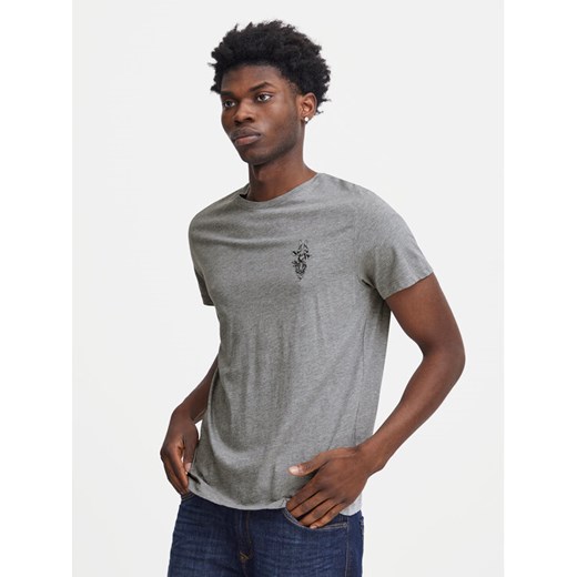 Blend T-Shirt 20716511 Szary Regular Fit ze sklepu MODIVO w kategorii T-shirty męskie - zdjęcie 182696486