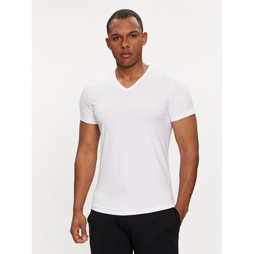 HOM Podkoszulek Classic 400206 Biały Regular Fit ze sklepu MODIVO w kategorii T-shirty męskie - zdjęcie 182696516