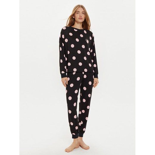 Kate Spade Piżama KSI92714 Czarny Regular Fit ze sklepu MODIVO w kategorii Piżamy damskie - zdjęcie 182696527