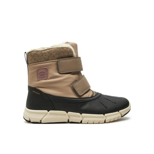 Geox Śniegowce J Flexyper Girl B Ab J46APC 054FU C0533 S Beżowy ze sklepu MODIVO w kategorii Buty zimowe dziecięce - zdjęcie 182696559