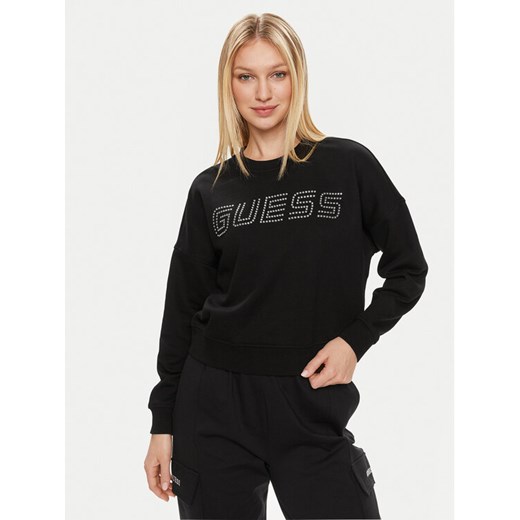 Guess Bluza Skylar V4GQ07 K8802 Czarny Relaxed Fit ze sklepu MODIVO w kategorii Bluzy damskie - zdjęcie 182696568