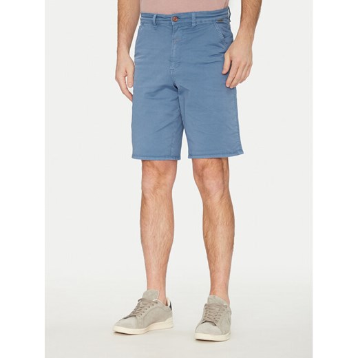 Blend Szorty jeansowe 20718399 Niebieski Regular Fit ze sklepu MODIVO w kategorii Spodenki męskie - zdjęcie 182696607