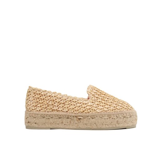 Manebi Espadryle Double Sole Espadrilles V 2.7 D0 Beżowy ze sklepu MODIVO w kategorii Espadryle damskie - zdjęcie 182696707