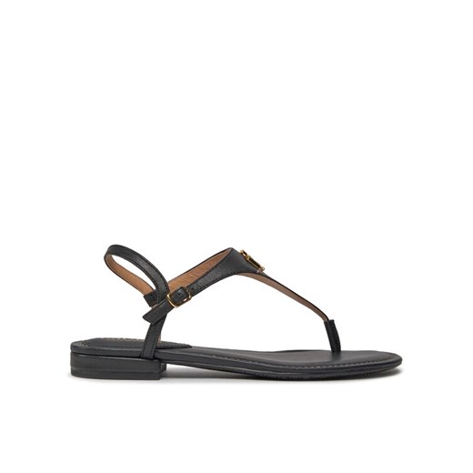 Lauren Ralph Lauren Sandały 802940593001 Czarny ze sklepu MODIVO w kategorii Sandały damskie - zdjęcie 182696748