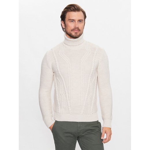 Imperial Golf M3614BULU Écru Regular Fit ze sklepu MODIVO w kategorii Swetry męskie - zdjęcie 182696749