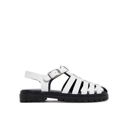 G-Star Raw Sandały WI34-23568-03 Biały ze sklepu MODIVO w kategorii Sandały damskie - zdjęcie 182696777