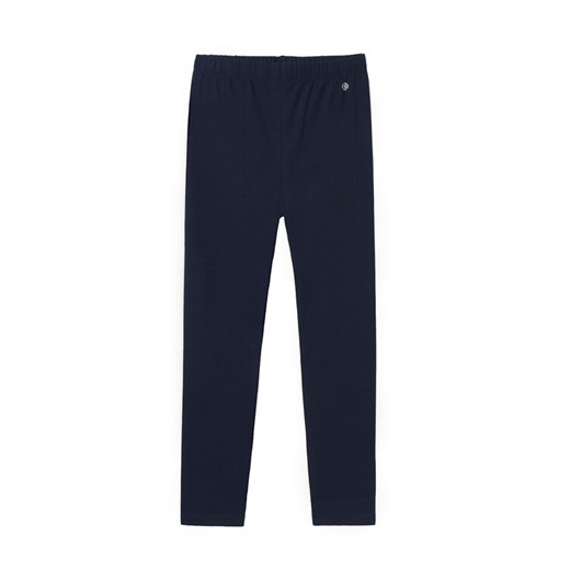 Mayoral Legginsy 752 Granatowy Slim Fit ze sklepu MODIVO w kategorii Spodnie dziewczęce - zdjęcie 182696857