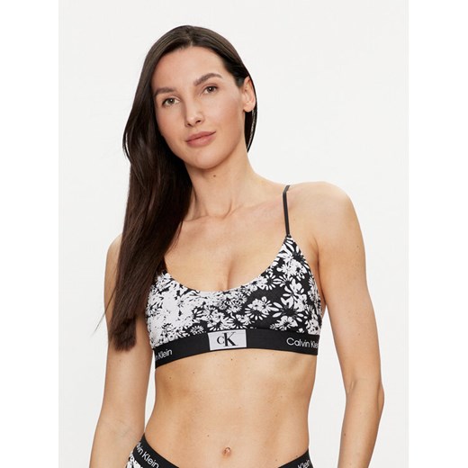Calvin Klein Underwear Biustonosz top 000QF7216E Czarny ze sklepu MODIVO w kategorii Biustonosze - zdjęcie 182696885