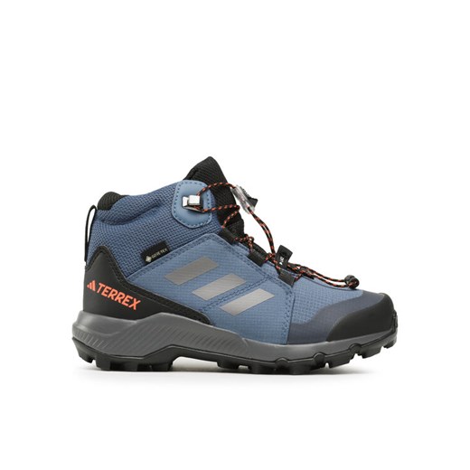 adidas Trekkingi Terrex Mid GORE-TEX Hiking Shoes IF5704 Niebieski ze sklepu MODIVO w kategorii Buty trekkingowe dziecięce - zdjęcie 182696977