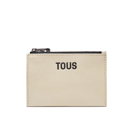 TOUS Etui na karty kredytowe New Dorp 2002103501 Beżowy ze sklepu MODIVO w kategorii Etui - zdjęcie 182697048