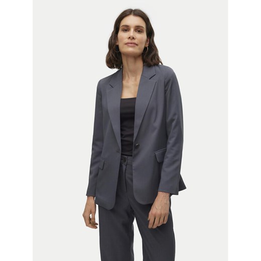 Vero Moda Marynarka Rita 10301699 Szary Loose Fit ze sklepu MODIVO w kategorii Marynarki damskie - zdjęcie 182697106