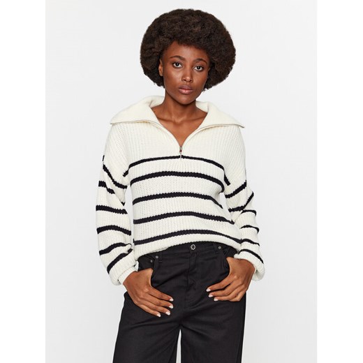 JDY Sweter 15302342 Écru Regular Fit ze sklepu MODIVO w kategorii Swetry damskie - zdjęcie 182697119