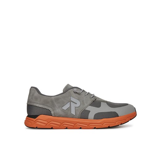 Rieker Sneakersy 09100-45 Szary ze sklepu MODIVO w kategorii Buty sportowe męskie - zdjęcie 182697127