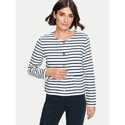 Olsen Kardigan 11201564 Biały Regular Fit ze sklepu MODIVO w kategorii Swetry damskie - zdjęcie 182697157