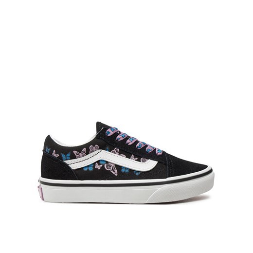 Vans Tenisówki Old Skool Butterfly VN000CYVBML1 Czarny ze sklepu MODIVO w kategorii Trampki dziecięce - zdjęcie 182697198