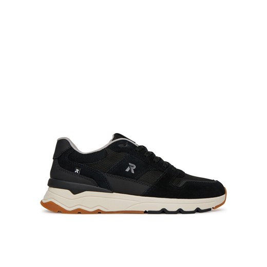 Rieker Revolution Lifestyle Sneakersy U0905-00 Czarny ze sklepu MODIVO w kategorii Buty sportowe męskie - zdjęcie 182697217