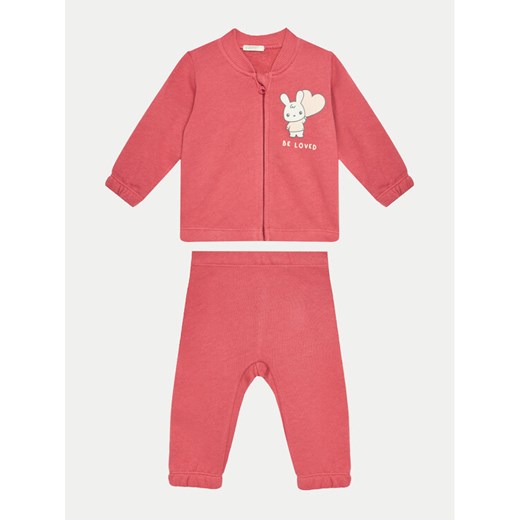 United Colors Of Benetton Dres 3J70AK00R Różowy Regular Fit ze sklepu MODIVO w kategorii Dresy dla niemowlaka - zdjęcie 182697278