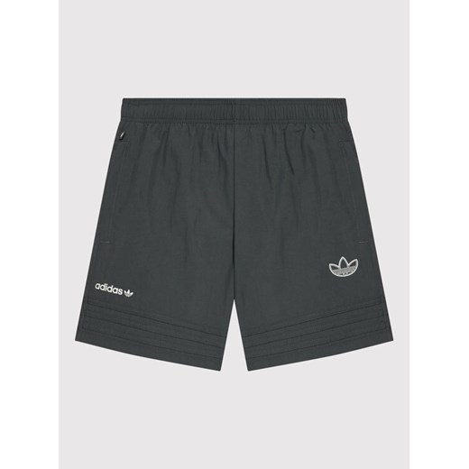 adidas Szorty sportowe Sprt Collection HE2086 Szary Regular Fit ze sklepu MODIVO w kategorii Spodenki chłopięce - zdjęcie 182697307