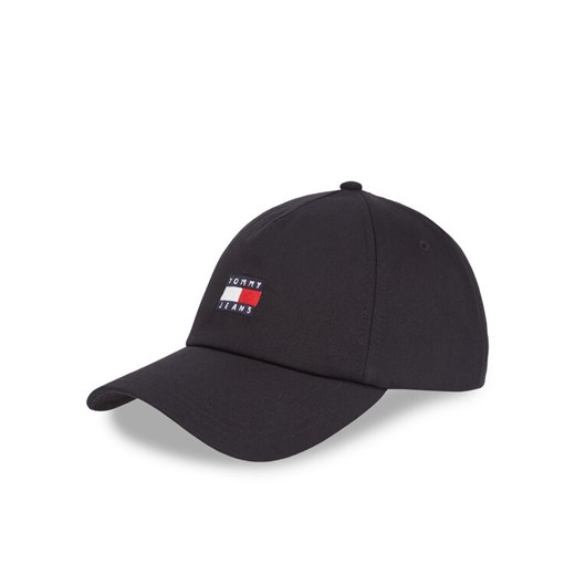 Tommy Jeans Czapka z daszkiem Tjm Heritage Core Cap AM0AM12933 Czarny ze sklepu MODIVO w kategorii Czapki z daszkiem męskie - zdjęcie 182697329