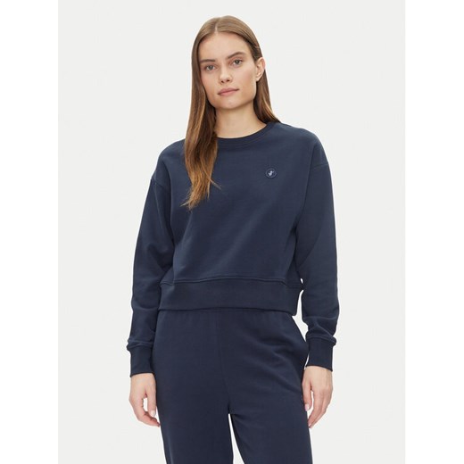 Save The Duck Bluza DF1180W CLEE20 Granatowy Relaxed Fit ze sklepu MODIVO w kategorii Bluzy damskie - zdjęcie 182697336