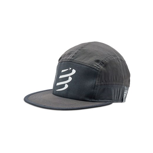 Compressport Czapka z daszkiem 5 Panel Light Cap CU00097B Czarny ze sklepu MODIVO w kategorii Czapki z daszkiem damskie - zdjęcie 182697338
