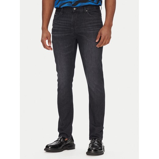 BOSS Jeansy H-Delaware 50520851 Szary Slim Fit ze sklepu MODIVO w kategorii Jeansy męskie - zdjęcie 182697366