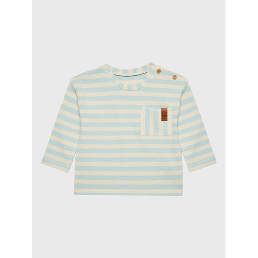 United Colors Of Benetton Sweter 3POMA102D Błękitny Regular Fit ze sklepu MODIVO w kategorii Bluzy i swetry - zdjęcie 182697397