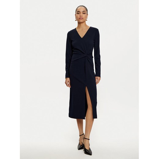 Joseph Ribkoff Sukienka koktajlowa 243308 Granatowy Slim Fit ze sklepu MODIVO w kategorii Sukienki - zdjęcie 182697406