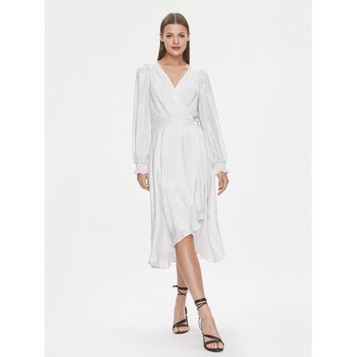 DKNY Sukienka letnia DD3JA479 Biały Regular Fit ze sklepu MODIVO w kategorii Sukienki - zdjęcie 182697477