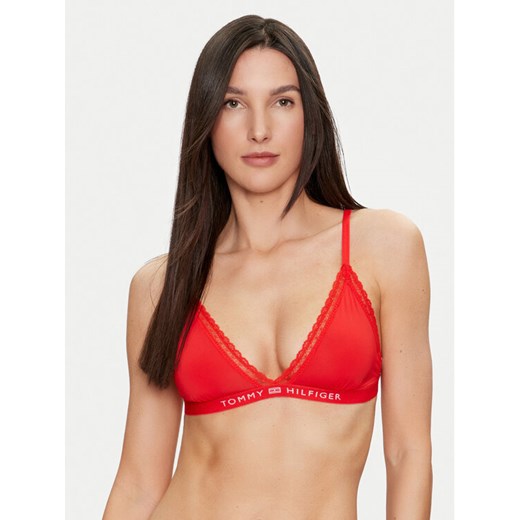 Tommy Hilfiger Biustonosz braletka UW0UW04242 Czerwony ze sklepu MODIVO w kategorii Biustonosze - zdjęcie 182697538