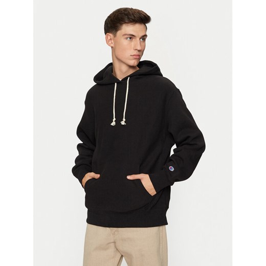 Champion Bluza 220705 Czarny Relaxed Fit ze sklepu MODIVO w kategorii Bluzy męskie - zdjęcie 182697567
