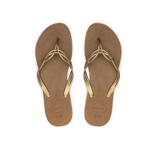 Havaianas Japonki 41232251856 Brązowy ze sklepu MODIVO w kategorii Klapki damskie - zdjęcie 182697595