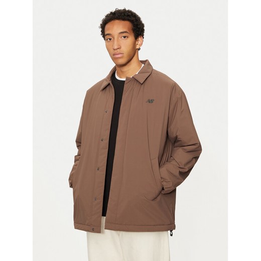 New Balance Kurtka przejściowa MJ43504 Brązowy Regular Fit ze sklepu MODIVO w kategorii Kurtki męskie - zdjęcie 182697607