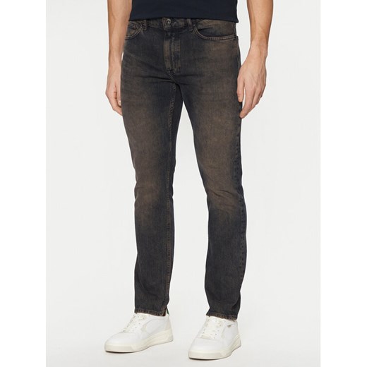 BOSS Jeansy Delaware 50532500 Granatowy Slim Fit ze sklepu MODIVO w kategorii Jeansy męskie - zdjęcie 182697649