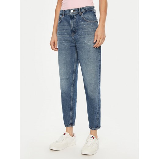 Tommy Jeans Jeansy DW0DW20216 Niebieski Slim Fit ze sklepu MODIVO w kategorii Jeansy damskie - zdjęcie 182697689