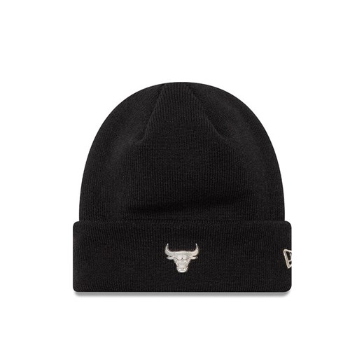 New Era Czapka Metallic Cuff Beani 60565216 Czarny ze sklepu MODIVO w kategorii Czapki zimowe męskie - zdjęcie 182697709
