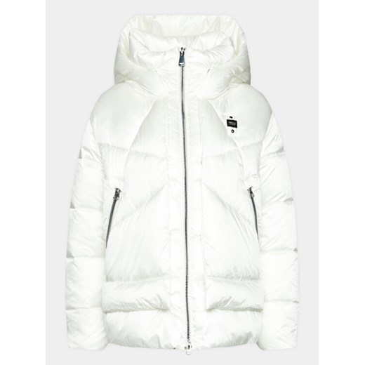 Blauer Kurtka puchowa 23WBLDC02037 Biały Regular Fit ze sklepu MODIVO w kategorii Kurtki damskie - zdjęcie 182697726