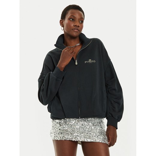 Pinko Bluza Callino 104402 A27V Czarny Regular Fit ze sklepu MODIVO w kategorii Bluzy damskie - zdjęcie 182697727