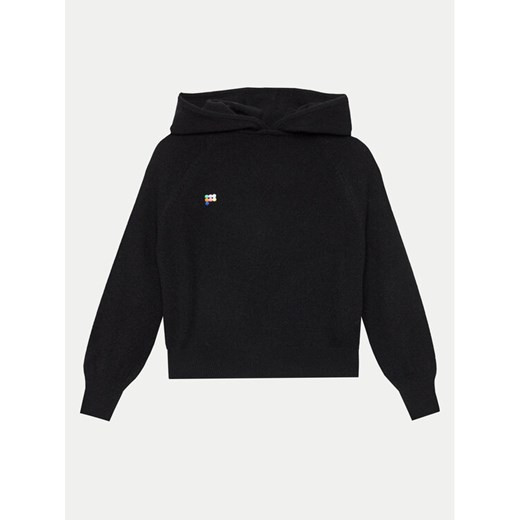 Pangaia Bluza Recycled Cashmere Czarny Relaxed Fit ze sklepu MODIVO w kategorii Bluzy chłopięce - zdjęcie 182697775