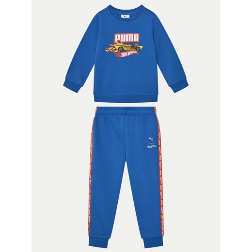 Puma Dres Hot Wheels 630073 Niebieski Regular Fit ze sklepu MODIVO w kategorii Dresy dla niemowlaka - zdjęcie 182697786