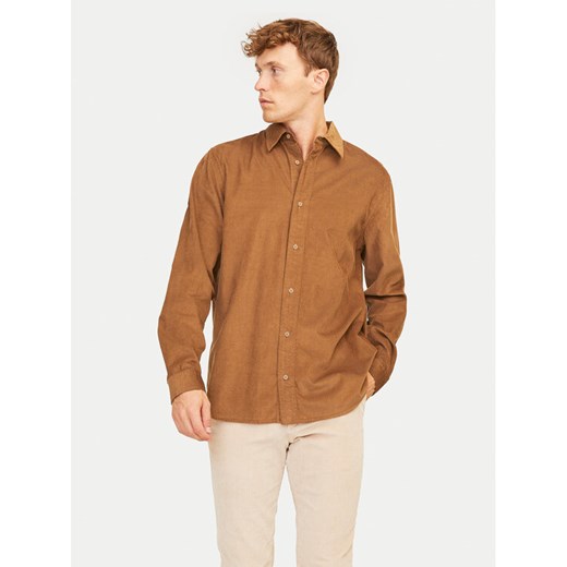 Jack&Jones Koszula Cregent 12260725 Brązowy Comfort Fit ze sklepu MODIVO w kategorii Koszule męskie - zdjęcie 182697817