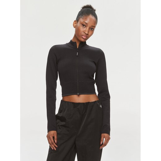 Calvin Klein Performance Bluza 00GWS4J406 Czarny Slim Fit ze sklepu MODIVO w kategorii Bluzy damskie - zdjęcie 182697858