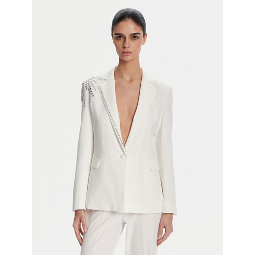ARTIGLI Marynarka ACGI000802 058 Biały Regular Fit ze sklepu MODIVO w kategorii Marynarki damskie - zdjęcie 182697985