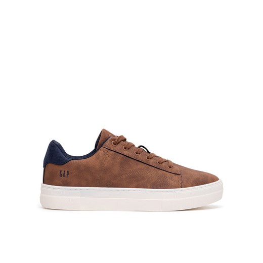 Gap Sneakersy PORTLAND CUP LOW M GP505010AM-CONV Brązowy ze sklepu MODIVO w kategorii Buty sportowe męskie - zdjęcie 182697987