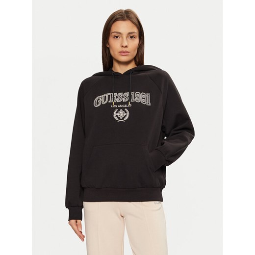 Guess Bluza V5RQ02 KCLD1 Brązowy Regular Fit ze sklepu MODIVO w kategorii Bluzy damskie - zdjęcie 182698007